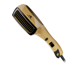 Ceramic Ionic Hair Dryer with Bristle Brush, Fine-Tooth & Wide-Tooth Pick, 1875 Watts, Yellow