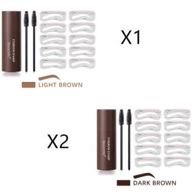 Hairline Trimming Powder And Eyebrow Powder (Option: Multicolor-Combination12)