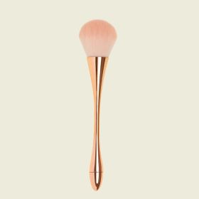 Small Waist Makeup Brush Set Soft Hair Loose Powder Makeup Tool (Option: Rose Red-Loose powder brush)