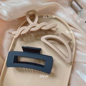 Premium Sense Hair Grab Large Clip Headwear (Option: E6)