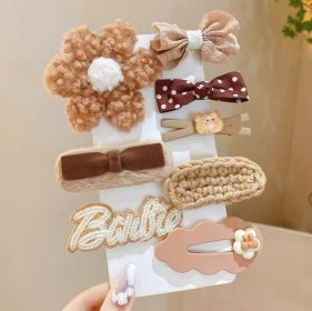 Children's Hair Clip Bow Hair Clip Headwear (Option: 29Style)