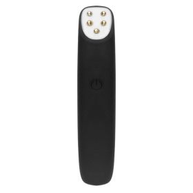 Eye Beautification Inductive Therapeutical Instrument Multi-Function RF Vibration Magic Wand Eye Beauty Massage Pen (Option: Classic Black)