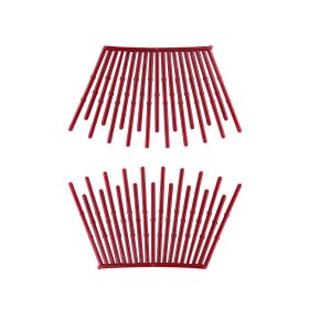 Tail Fluffy Styling Hair Curling Tool (Color: Wine Red)