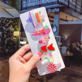 Sugar Ice Cream Children's Hair Clip (Option: Style19)