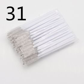 Disposable Eyelash Brush Grafting Makeup Tool (Option: 31Style-50PCS)