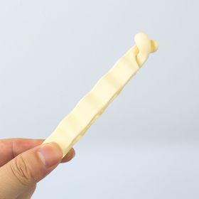 Versatile One-piece Non-slip Ponytail Updo Clip (Color: White)