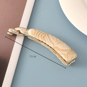 Acetate Sheet Banana With Ponytail (Option: 2color)