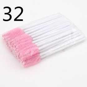 Disposable Eyelash Brush Grafting Makeup Tool (Option: 32Style-50PCS)