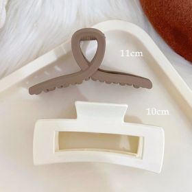 Premium Sense Hair Grab Large Clip Headwear (Option: B9)