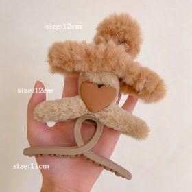 Premium Sense Hair Grab Large Clip Headwear (Option: D2)