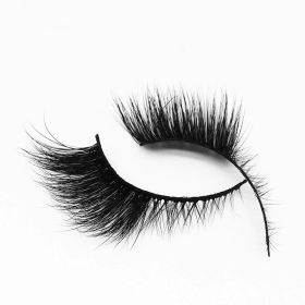 Newly Colorful Eyelashes Soft Mink Lashes Winged Thick Eyelash Handmade Curly Lashes Natural Long Lash For Eyelash Extension (Color: M160)