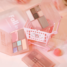 Sun warm seven color integrated plate eyeshadow plate (Color: 03# Danshui Island)