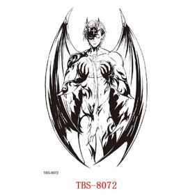 Waterproof Tattoo With Totem Characters (Option: 8072)