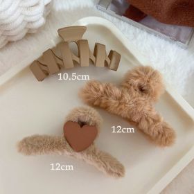 Premium Sense Hair Grab Large Clip Headwear (Option: C8)