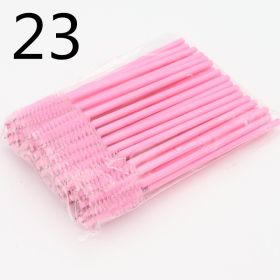Disposable Eyelash Brush Grafting Makeup Tool (Option: 23Style-50PCS)